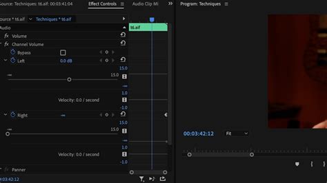 premiere pro right with left.